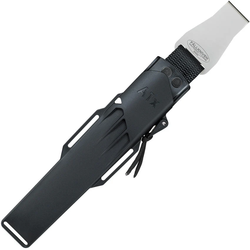 Fallkniven A1x Survival Knife - Black / Black Clip - Image 3