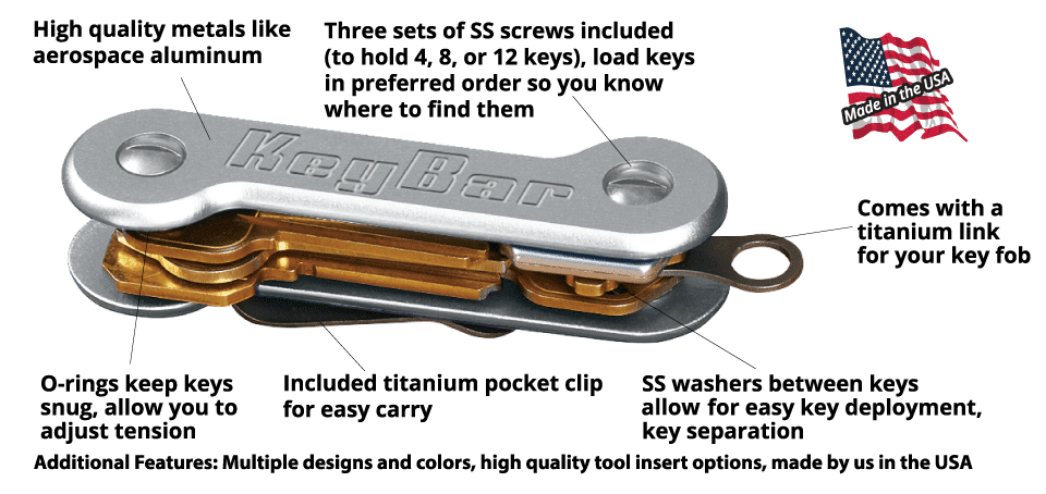 Aluminum KeyBar - Image 6