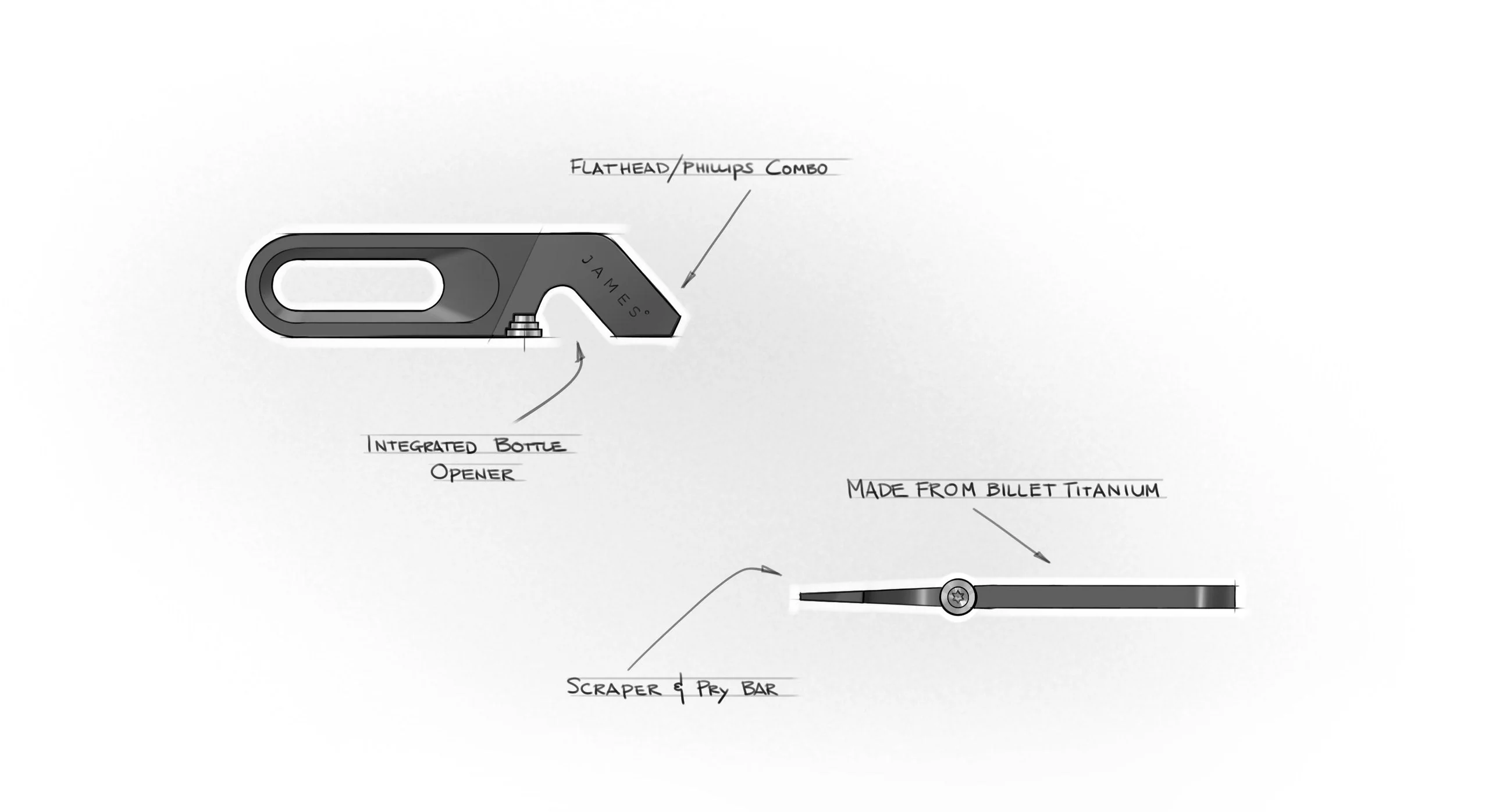 The Halifax Keychain Multi-Tool - Image 3